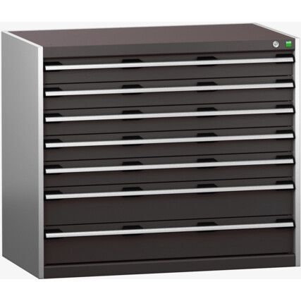 CUBIO SL-1069-7.4 DRAWER CABINET (200KG) GREY / ANTHRACITE