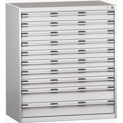 CUBIO SL-10612-10.2 DRAWER CABINET (200KG) GREY