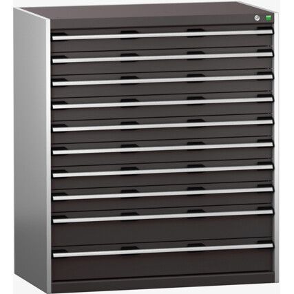 CUBIO SL-10612-10.2 DRAWER CABINET (200KG) GREY / ANTHRACITE