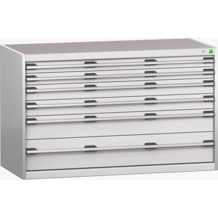 CUBIO SL-1368-6.2 DRAWER CABINET (200KG) GREY