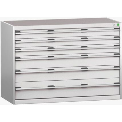 CUBIO SL-1369-6.2 DRAWER CABINET (200KG) GREY