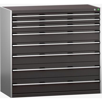 CUBIO SL-13612-8.2 DRAWER CABINET (200KG) GREY / ANTHRACITE