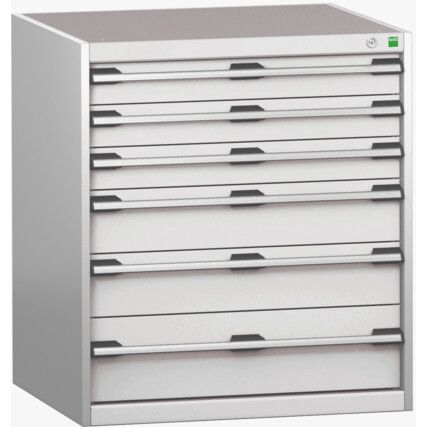 CUBIO SL-879-6.4 DRAWER CABINET (200KG) GREY