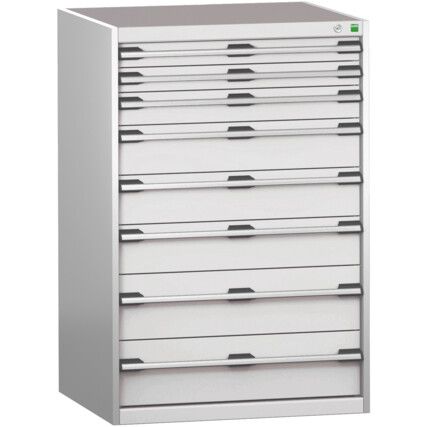 CUBIO SL-8712-8.2 DRAWER CABINET (200KG) GREY