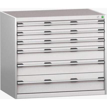 CUBIO SL-1079-6.4 DRAWER CABINET (200KG) GREY