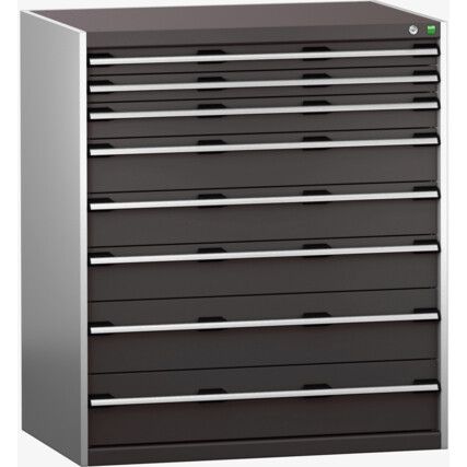 CUBIO SL-10712-8.2 DRAWER CABINET (200KG) GREY / ANTHRACITE