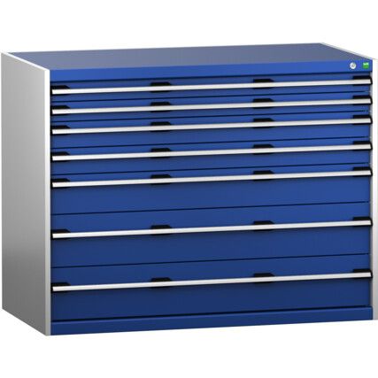 CUBIO SL-13710-7.2 DRAWER CABINET (200KG) GREY / BLUE