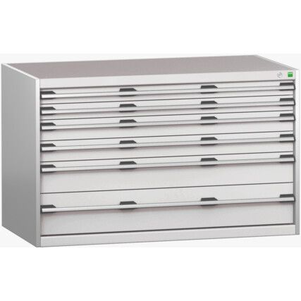 CUBIO SL-1378-6.4 DRAWER CABINET (200KG) GREY