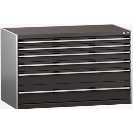 CUBIO SL-1378-6.4 DRAWER CABINET (200KG) GREY / ANTHRACITE