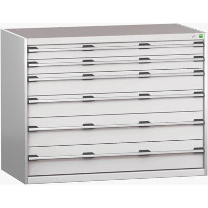 CUBIO SL-13710-6.2 DRAWER CABINET (200KG) GREY