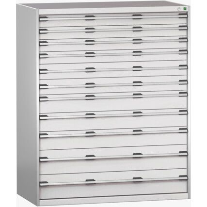 CUBIO SL-13716-11.4 DRAWER CABINET (200KG) GREY