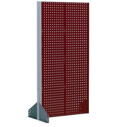 PERFO WALL 1.0M 4 PANEL SINGLE SIDED EXTENSION RAL7035/3004