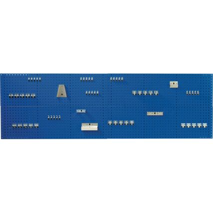 14031424.11 Perforated Panel, 60 Piece Hook Kit, 4 Panels