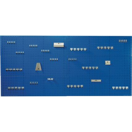 14031425.11 Perforated Panel, 80 Piece Hook Kit, 6 Panels