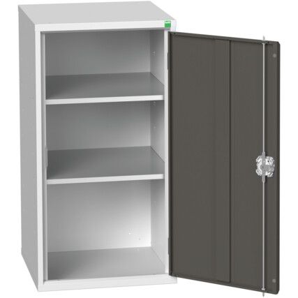 VERSO CUPBOARD WITH 2 SHELVES 525X550X1000H RAL7035/7016