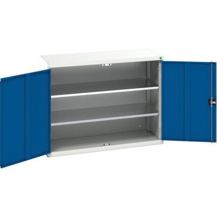 Verso Storage Cabinet, 2 Doors, Blue, 1000 x 1300 x 550mm