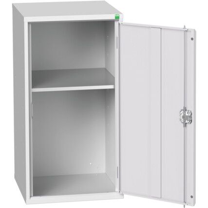 VERSO CUPBOARD WITH 1 SHELF 525X550X1000H RAL7035