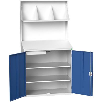 Verso Drawer Cabinet, 1 Drawers, Blue, 550 x 1050 x 2000mm