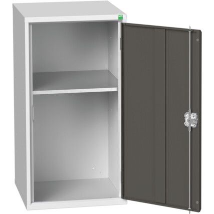 VERSO CUPBOARD WITH 1 SHELF 525X550X1000H RAL7035/7016