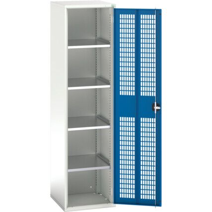 Verso Storage Cabinet, Single Door, Blue, 2000 x 525 x 550mm