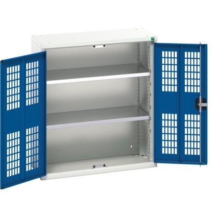 Verso Storage Cabinet, Single Door, Blue, 900 x 800 x 350mm