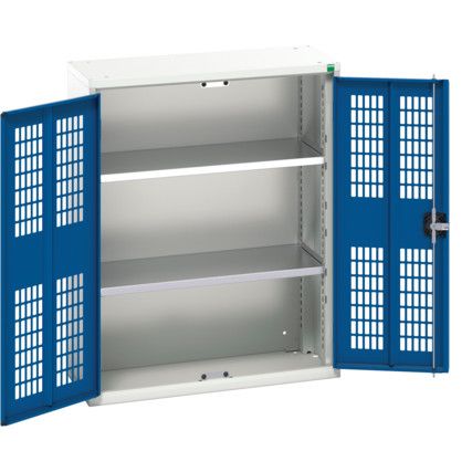 Verso Storage Cabinet, Single Door, Blue, 1000 x 800 x 350mm