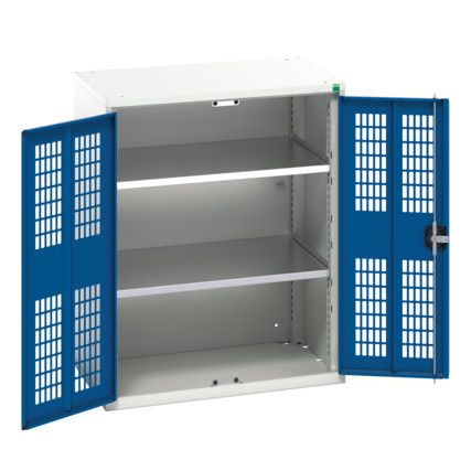 Verso Storage Cabinet, Single Door, Blue, 1000 x 800 x 550mm