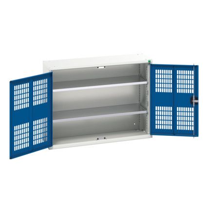 Verso Storage Cabinet, Single Door, Blue, 800 x 1050 x 350mm