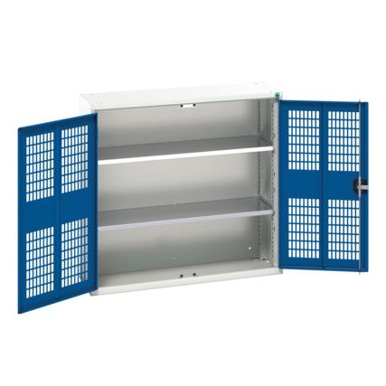 Verso Storage Cabinet, Single Door, Blue, 1000 x 1050 x 350mm