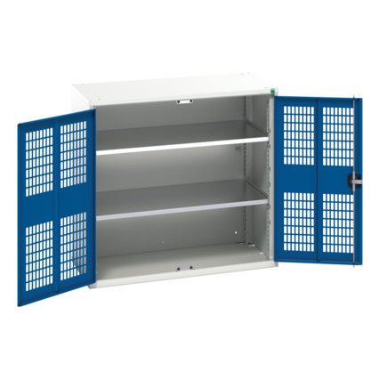 Verso Storage Cabinet, Single Door, Blue, 1000 x 1050 x 550mm