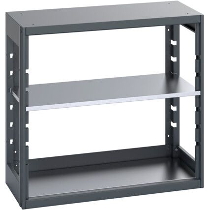 CUBIO SHELVING BAY WITH 21050X525X1000H