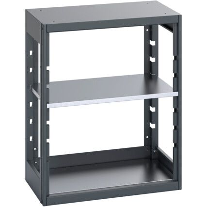 CUBIO SHELVING BAY WITH 2800X525X1000H