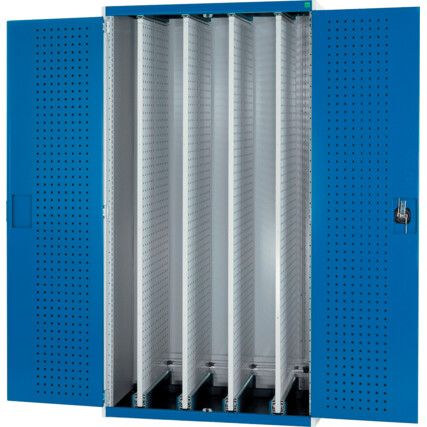 Cubio Storage Cabinet, 2 Doors, Blue, 1200 x 1050 x 650mm