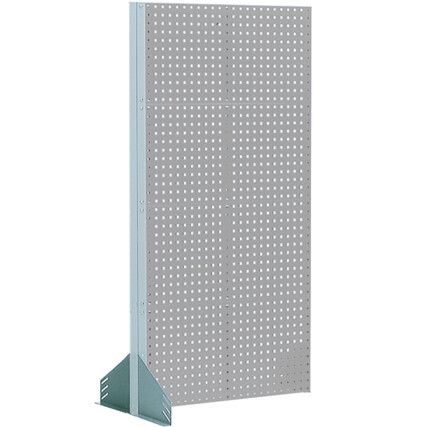 PERFO WALL 1.0M 8 PANEL DOUBLE SIDED EXTENSION RAL7035