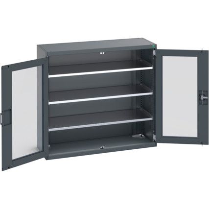 40014056.77V WINDOW DOOR SHELF CUPBOARD 75KG UDL SHELF DARK GREY