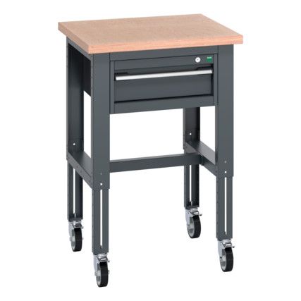 41003271.77V MOBILE BENCH (MPX) 1 CABINET DARK GREY