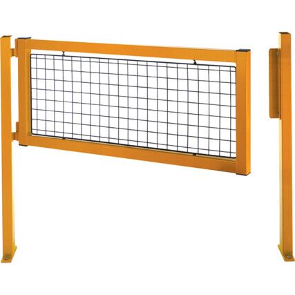 Mesh Welded Guard Barrier, Steel, Yellow, 900 x 1000mm