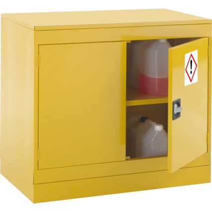 HAZARD SUBSTANCE CABINET 790x915x355mm 1SH 3PT LOCK