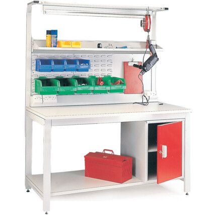 ADJUSTABLE CANTILEVER SHELF FOR 1800MM INDUSTRIAL WORKBENCH