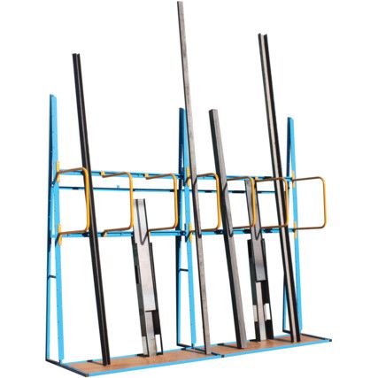 Cantilever Racking, 3 Shelves, 2575mm x 785mm, Blue