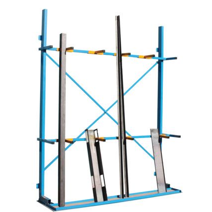 Cantilever Racking, 5 Shelves, 3000mm x 650mm, Blue