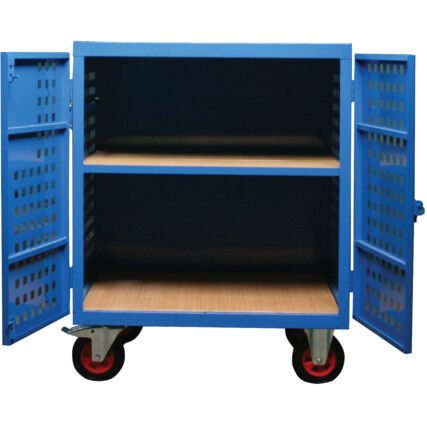 STORAGE VAULT CABINET - MOBILE -1 SHELF - 1090X730X1460