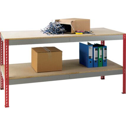 Workbench, Blue/Grey, 920mm x 1800mm x 750mm