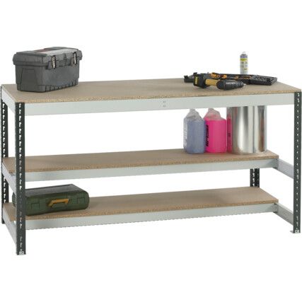 Workbench, Grey, 920mm x 1800mm x 750mm