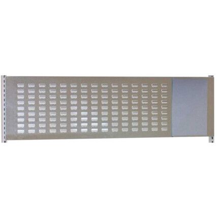 Louvre Back Panel 480x1200mm Light Grey