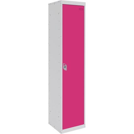 DUAL USB CHARGING LOCKER 15 COMPARTMENT 1 DOOR PITAHAYA PINK