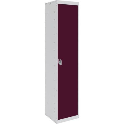 DUAL USB CHARGING LOCKER 15 COMPARTMENT 1 DOOR BERRY BURST