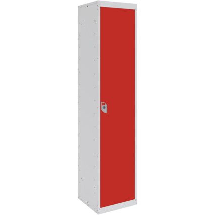 DUAL USB CHARGING LOCKER 15 COMPARTMENT 1 DOOR TAMARILLO RED