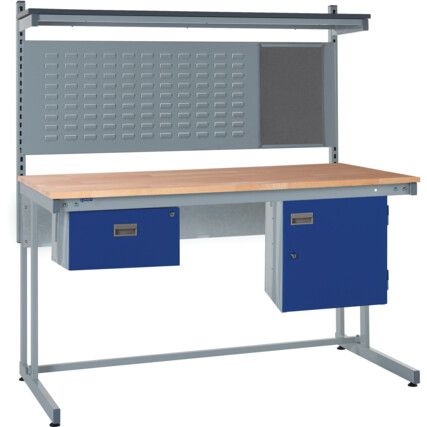 CANTILEVER WORKBENCH KIT C ABOVE & BELOW ACCS