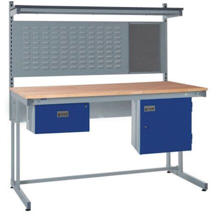 CANTILEVER WORKBENCH KIT C ABOVE & BELOW ACCS